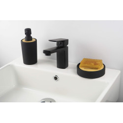 Bateria umywalkowa Nero z mosiądzu - elegancka, jednouchwytowa do stylowych łazienek