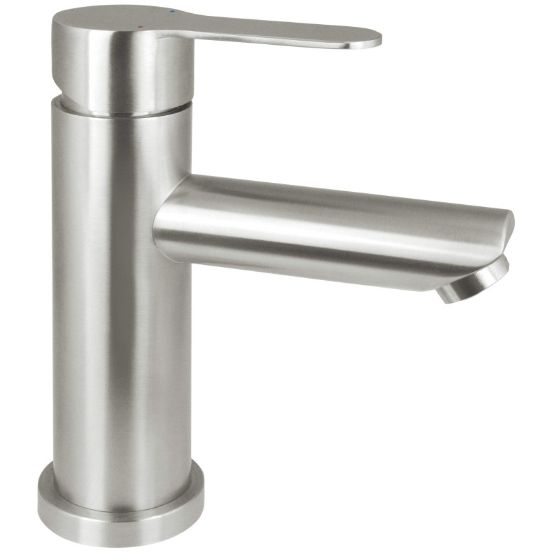 Stylowy Jednouchwytowy Bateria Umywalkowa Stalowa z Mieszaczem, Klasa A - Nowoczesny Design