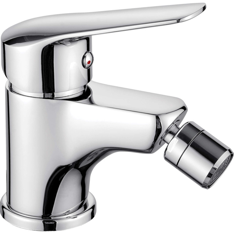 Elegancka Bateria Bidetowa Chromowana - Jednouchwytowa, Mosiężna, Cicha, Stylowa Instalacja!