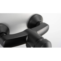 Deante Boro bateria prysznicowa ścienna nero