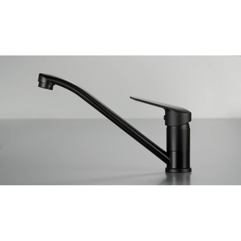 Elegancka Bateria Kuchenna Nero z Obrotową Wylewką - Perfekcja i Styl w Twojej Kuchni