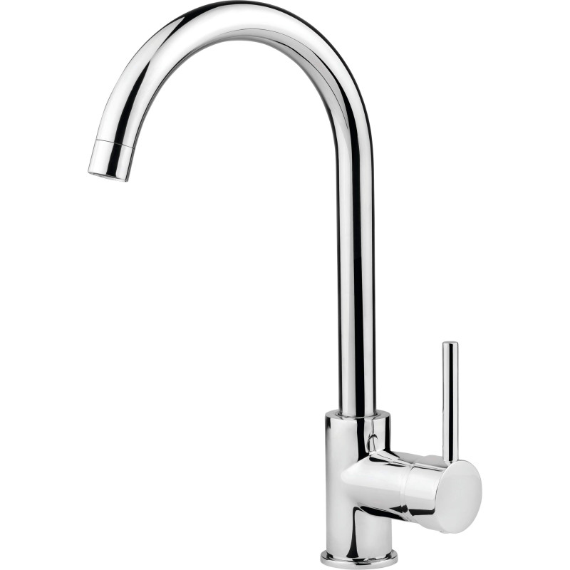 Bateria Kuchenna NEXO Chromowana z Obrotową Wylewką - Elegancja i Funkcjonalność w Twojej Kuchni