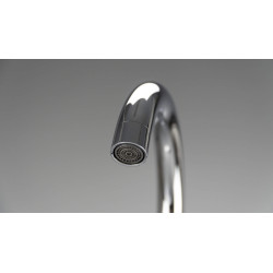 Bateria Kuchenna NEXO Chromowana z Obrotową Wylewką - Elegancja i Funkcjonalność w Twojej Kuchni