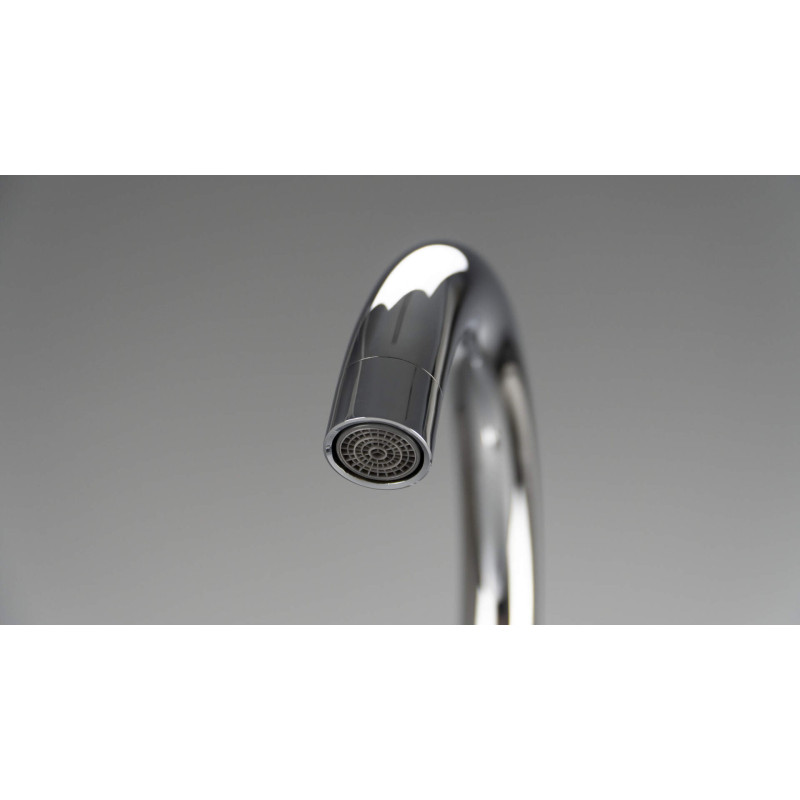 Bateria Kuchenna NEXO Chromowana z Obrotową Wylewką - Elegancja i Funkcjonalność w Twojej Kuchni