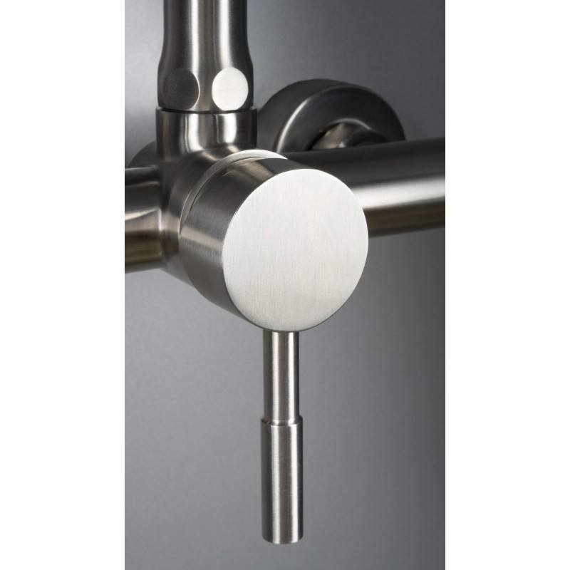 Stylowa Bateria Ścienna z Elastyczną Wylewką - Komfort i Elegancja