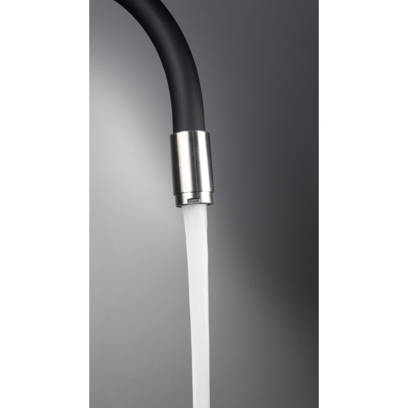 Stylowa Bateria Ścienna z Elastyczną Wylewką - Komfort i Elegancja