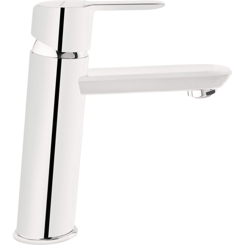 Strumień Elegancji: Chromowana Bateria Umywalkowa ECO z Nakładką Przepływu 4.5 l/min