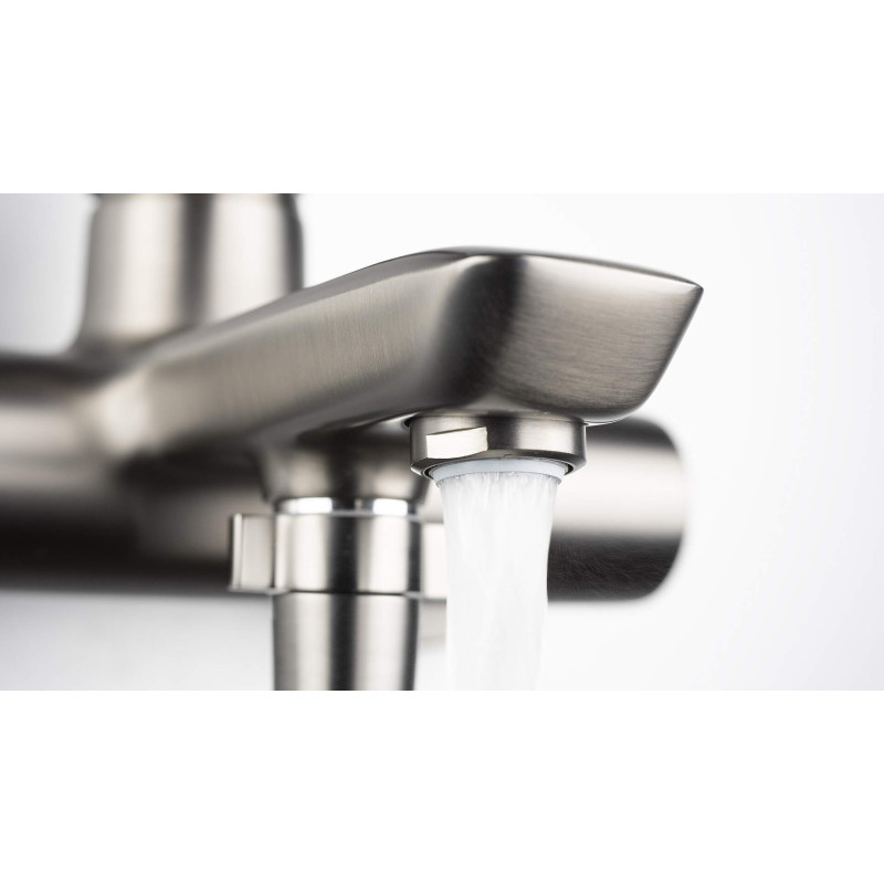 Deante Arnika bateria wannowa titanium