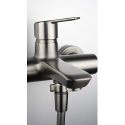 Deante Arnika bateria wannowa titanium