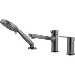 Deante Arnika bateria wannowa titanium