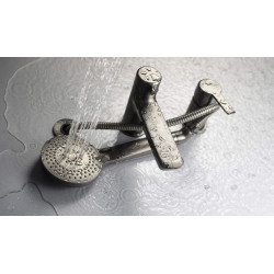 Deante Arnika bateria wannowa titanium