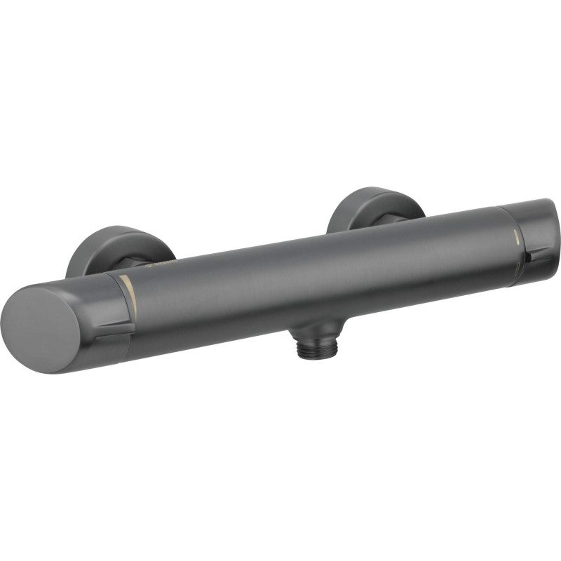 Elegancka Bateria Prysznicowa Ścienna Premium Mieszalnik Titanium Mosiądz