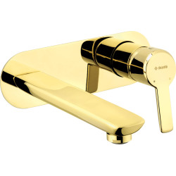 Złota Bateria Podtynkowa Elite z Mosiądzu - Jednouchwytowa Perfekcja 7 lat Gwarancji