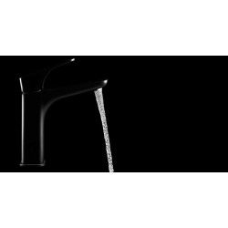 Luksusowa Bateria Umywalkowa NERO - Nowoczesna, Wysoka, Jednouchwytowa, Mosiądz