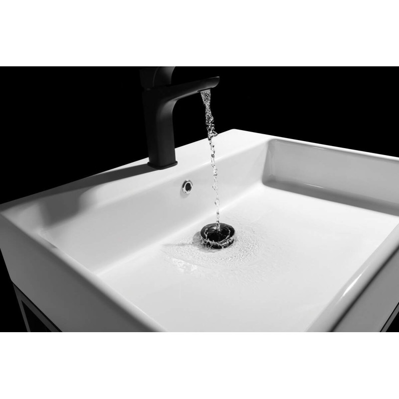 Luksusowa Bateria Umywalkowa NERO - Nowoczesna, Wysoka, Jednouchwytowa, Mosiądz