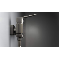 Deante Blur bateria wannowa titanium