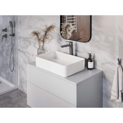 Deante Blur bateria umywalkowa titanium