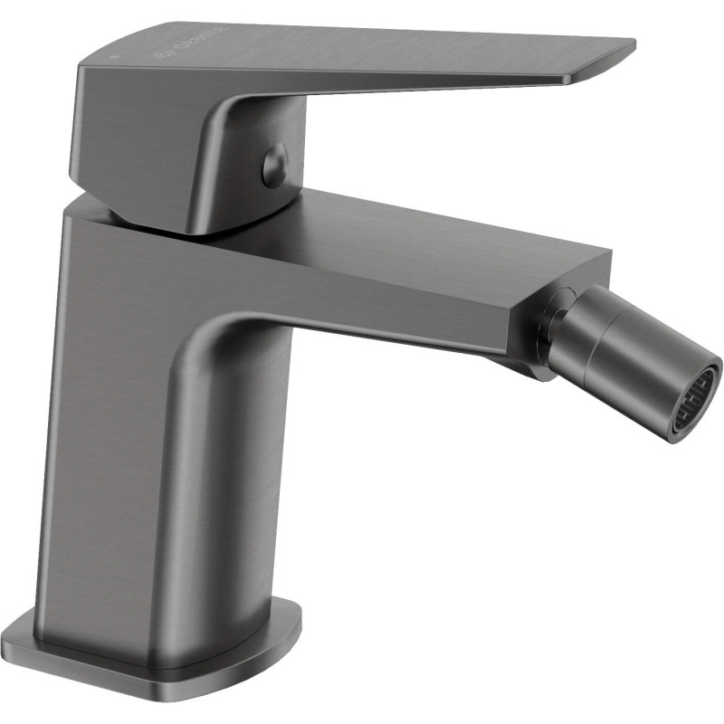 Elegancka Bateria Bidetowa Titanium z Aeratorem Honeycomb, Mosiądz, Gwarancja 7 lat