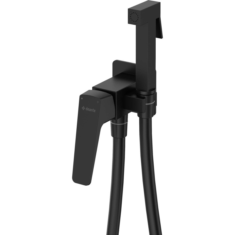 Bateria Bidetowa Podtynkowa Nero z Mosiądzu - Elegancja i Wygoda w Jednym!