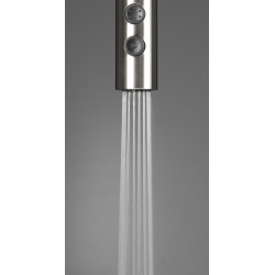 Kuchenna bateria z wyciąganą wylewką - stalowa elegancja i funkcjonalność!