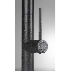 Bateria kuchenna Nero z wyciąganą wylewką, stal 304, 2 funkcje, strumień precyzyjny