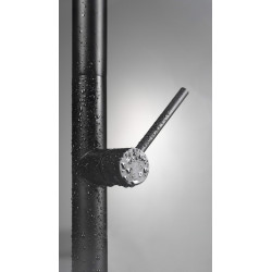 Bateria kuchenna Nero z wyciąganą wylewką, stal 304, 2 funkcje, strumień precyzyjny