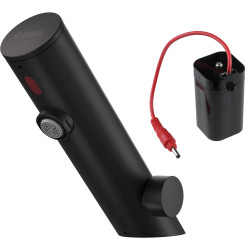 Czarna Bateria Sensorowa z Regulacją Temperatury – Bezpieczeństwo i Styl na Wyciągnięcie Ręki