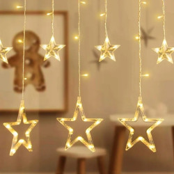 Świąteczna Kurtyna LED 92 Diody - Magia Świateł na Twój Dom!