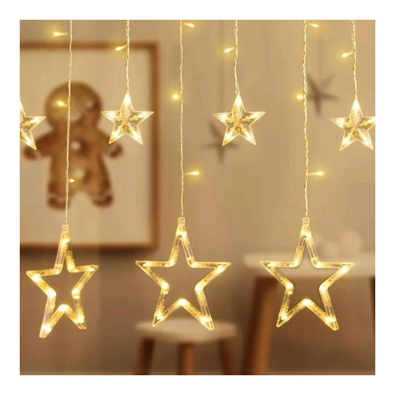 Świąteczna Kurtyna LED 92 Diody - Magia Świateł na Twój Dom!