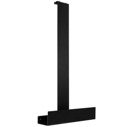 Elegancka Półka Tori w Kolorze Czerni - Nowoczesny Akcent dla Twojego Wnętrza