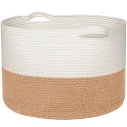 Ekologiczny Kosz z Naturalnych Materiałów 55cm - Stylowy i Praktyczny!