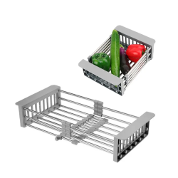 Teleskopowy ociekacz REA Grey – Stylowa funkcjonalność w Twojej kuchni!