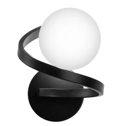 Stylowa LAMPA APP1209-1W BLACK/WHITE - Elegancja w Prostej Formie