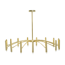 Złota Lampa Wisząca APP1197-15CP – Elegancja i Styl dla Twojego Wnętrza