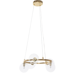 Elegancka Lampa APP1158-6CP Złoty Błysk