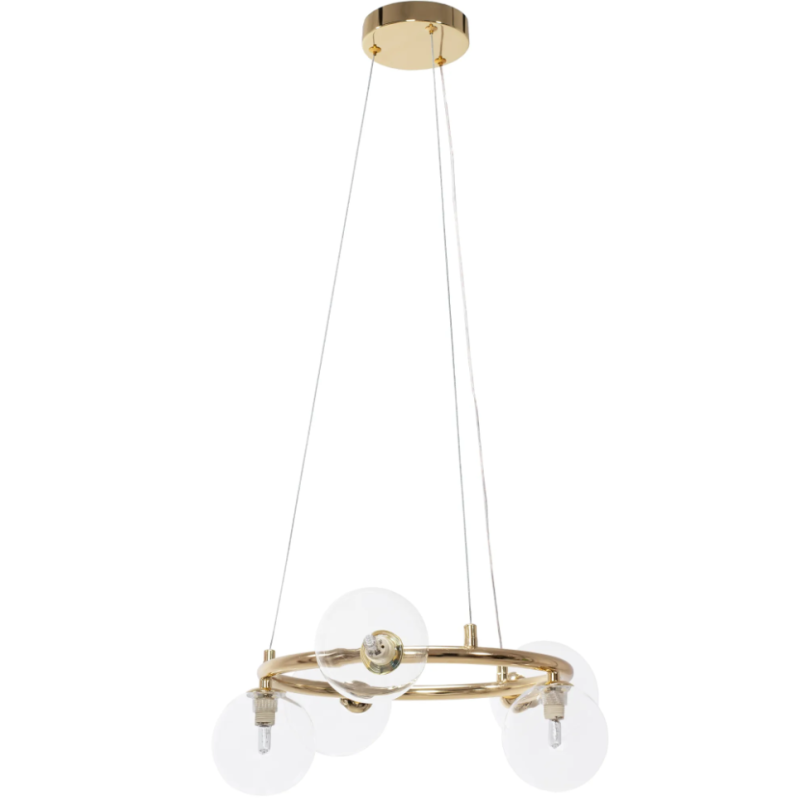 Elegancka Lampa APP1158-6CP Złoty Błysk