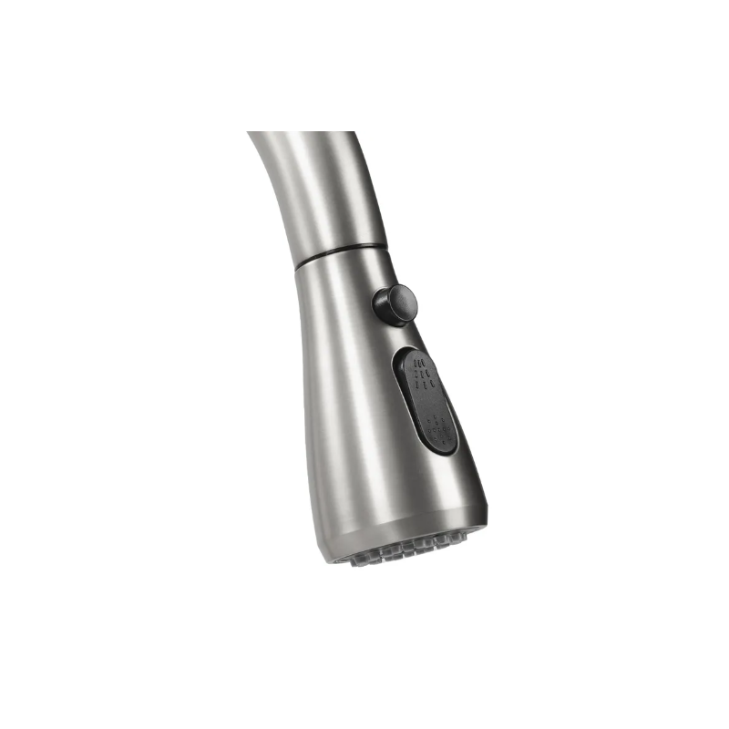 Elegancka Bateria Kuchenna Nest - Nikiel Szczotkowany, Nowoczesny Design