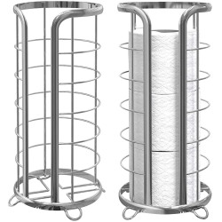 Elegancki pojemnik na papier w chromowanym wykończeniu - styl i funkcjonalność