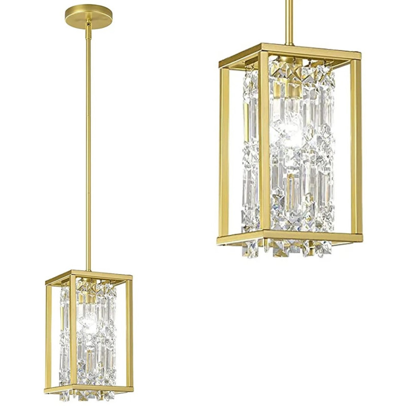 Ekskluzywna Lampa Sufitowa APP1111-1CP w Złotym Wykończeniu