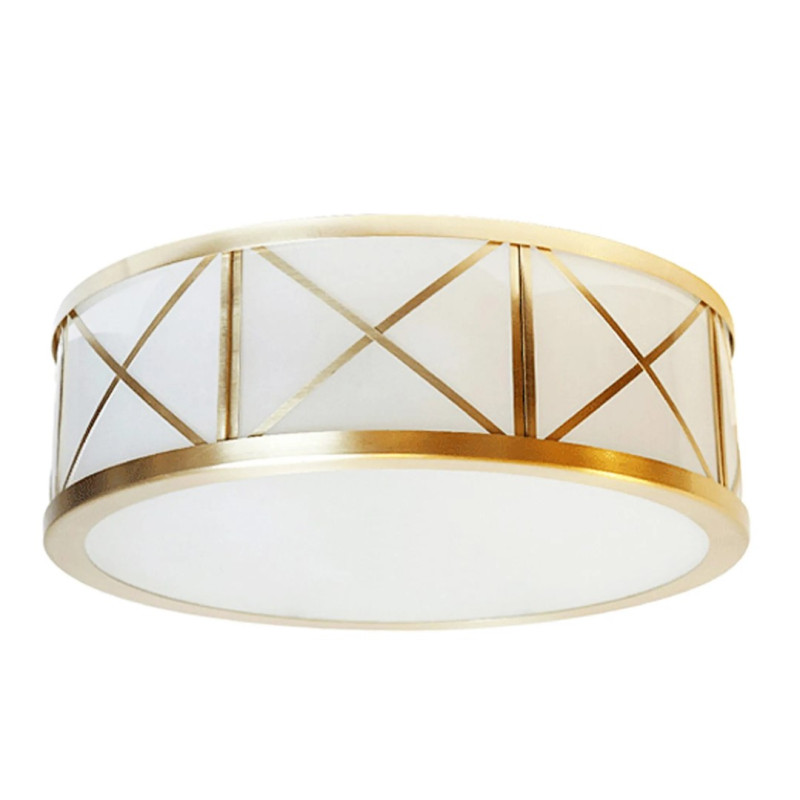 Złota Lampa Wisząca APP1241-C 45 - Elegancja w Okrągłym Wydaniu!