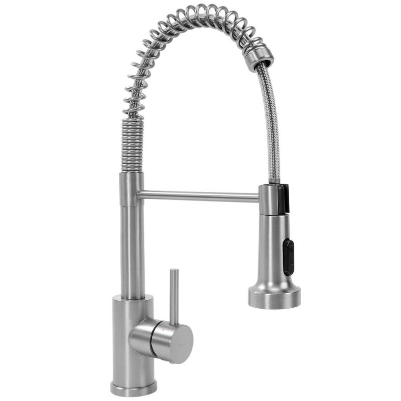 Stylowa Bateria Kuchenna Colin - Nikiel Szczotkowany Elegancja