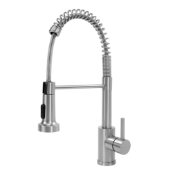 Stylowa Bateria Kuchenna Colin - Nikiel Szczotkowany Elegancja