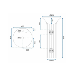 Hope Premium - Wolnostojąca Umywalka Elegancji