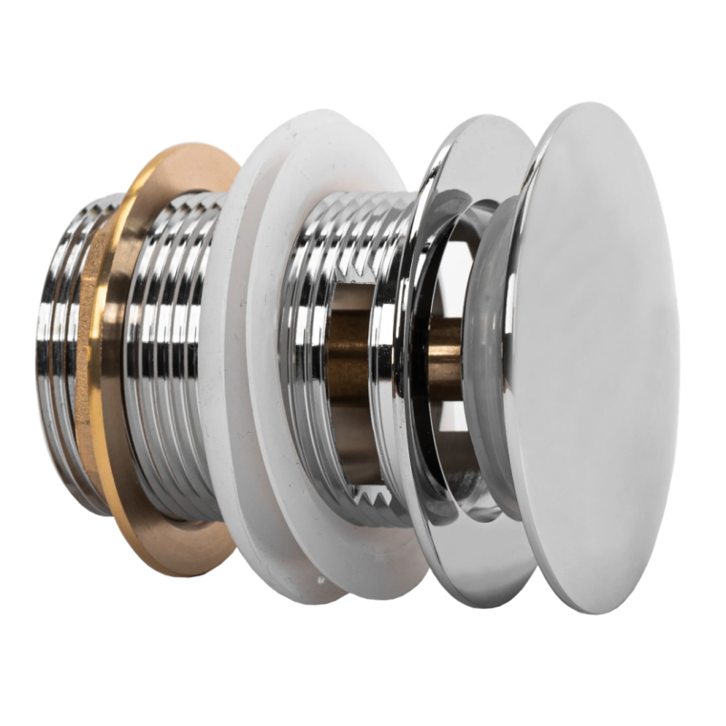 Chromowany Zaślep Wanny 6cm - Elegancki Blask dla Twojej Łazienki!