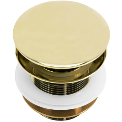 Złoty Korek do Wanny 6cm - Elegancja i Styl w Twojej Łazience!