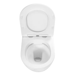 Ekskluzywna Deska WC MARBLE - Solidna Duroplastowa Pokrywa, Naturalny Kamień