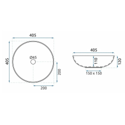 Wyjątkowa Umywalka NABLATOWA FIBO BLACK MATT - Elegancja i Nowoczesność
