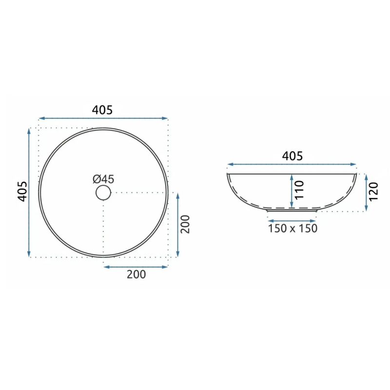 Wyjątkowa Umywalka NABLATOWA FIBO BLACK MATT - Elegancja i Nowoczesność