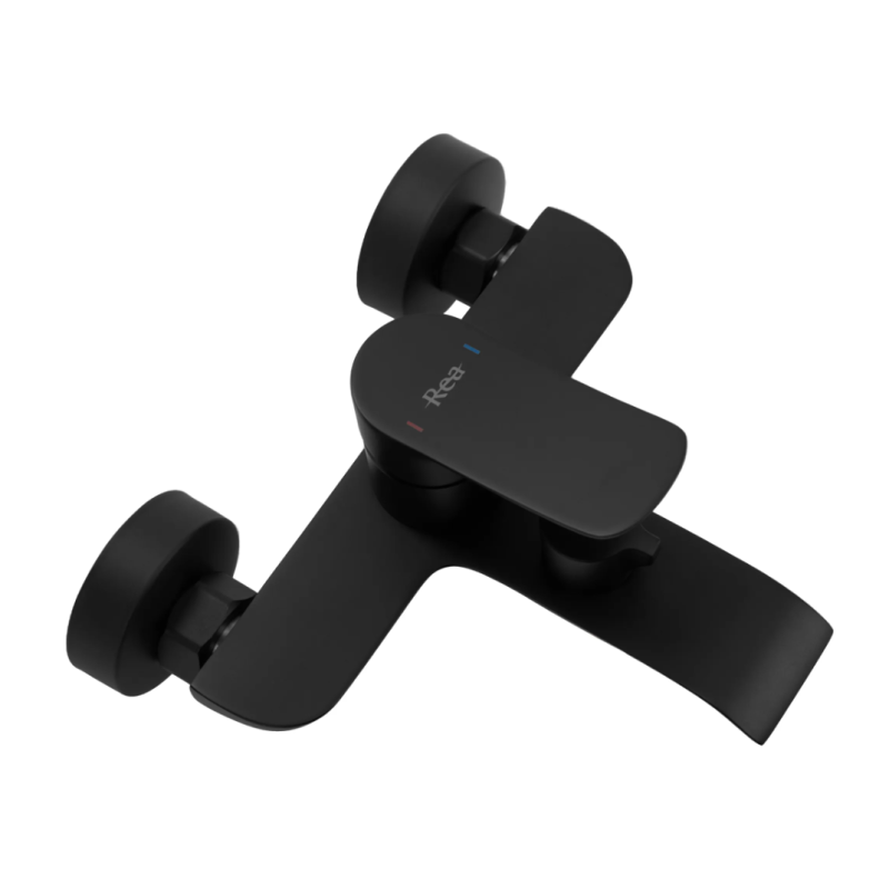 Elegancka Bateria Wannowa Dart Czarna - Nowoczesny Styl Łazienki!