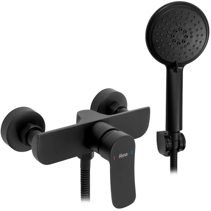 Odkryj Elegancję: Czarna Bateria Prysznicowa DART - Styl i Funkcjonalność w Twojej Łazience